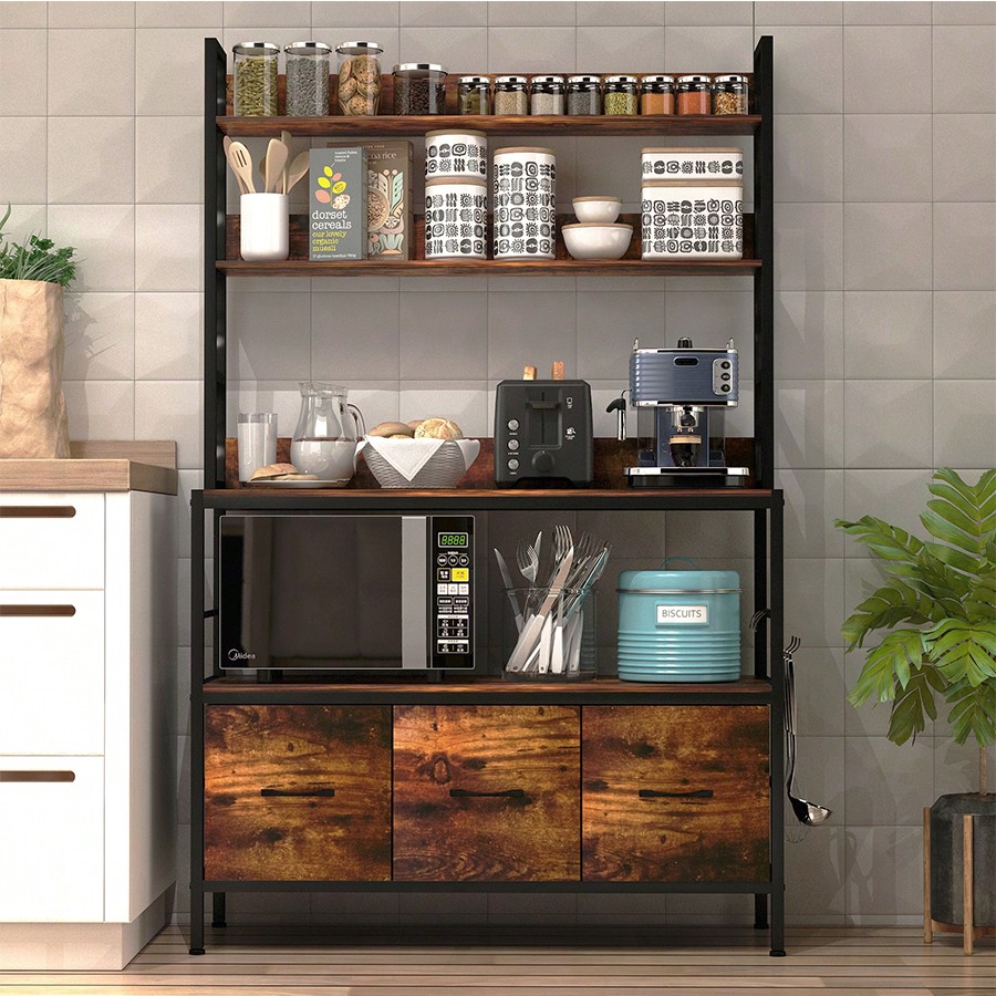 Microwave Oven - Estante de Cocina para Panaderos con