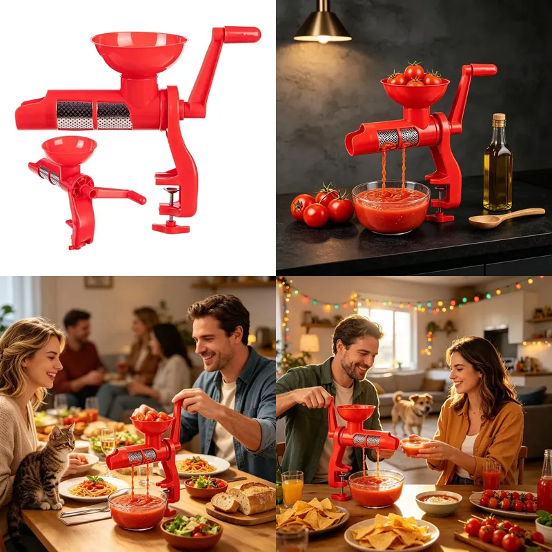 Juicer - Exprimidor de tomates manual, procesador de