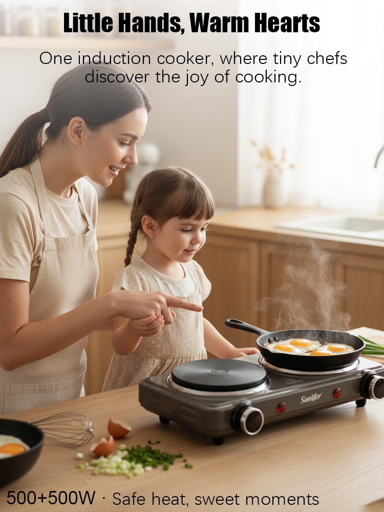 Estufa Eléctrica de Doble Quem - Induction Cooktop Portable reseña y precio