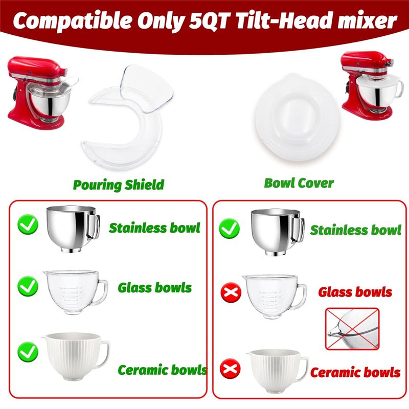 Cubiertas protectoras y para e - Stand Mixer reseña y precio
