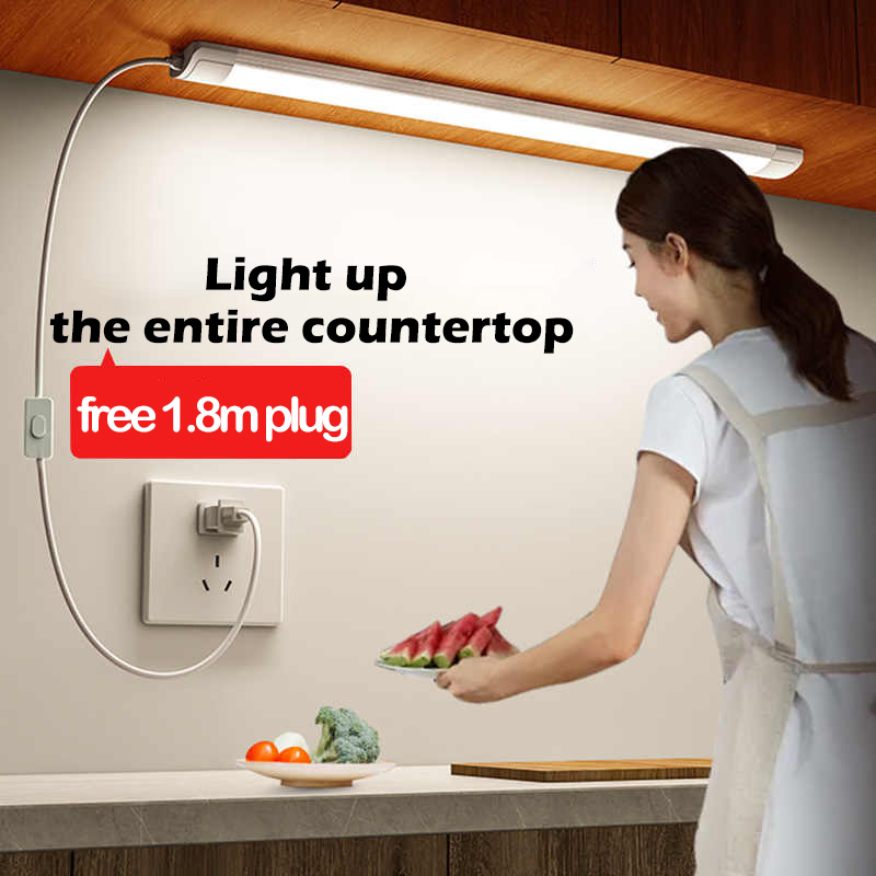 Luces LED para debajo de gabin - Kitchen Appliances Cabinet reseña y precio