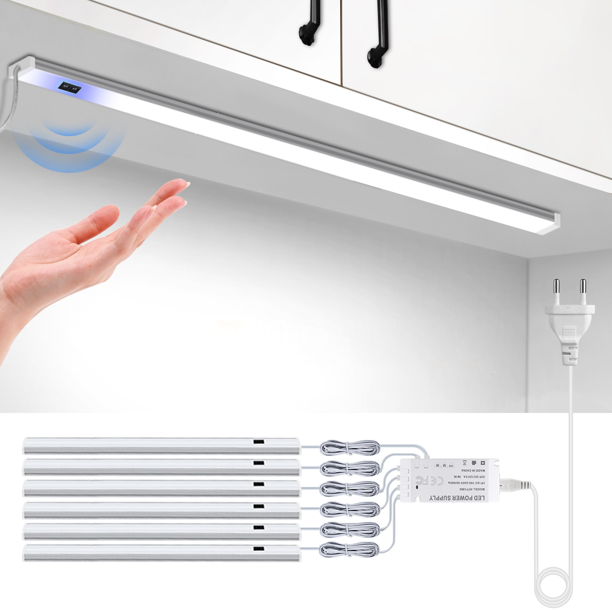 Baño cocina LED debajo del gab - Kitchen Appliances Cabinet reseña y precio